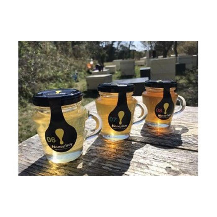 【ふるさと納税】Honeyboyシリーズ（牧之原産はちみつ 各120g&times;３個） | ハチミツ 静岡産 ハニー 食品 人気 おすすめ 送料無料 ギフト｜静岡県