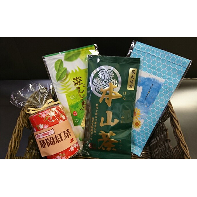 【ふるさと納税】日本茶カフェ「しずチカ茶店 一茶」商品詰め合わせ８品◇ | お茶・緑茶