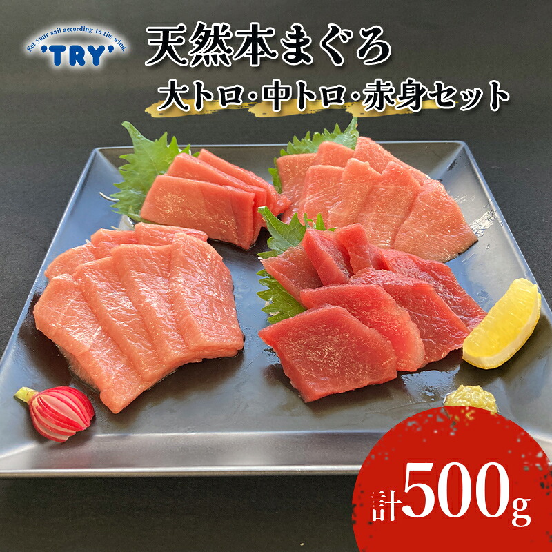 【ふるさと納税】【天然】本まぐろ　大トロ・中トロ・赤身セット 500g 鮪 本鮪 本マグロ マグロ 刺身 刺し身 海鮮 サク 海の幸◆ | 魚貝類 まぐろ柵 お酒のあて 本鮪 天然 鮪 海鮮 魚介類 刺身 サク 静岡 マグロ 大トロ 中トロ 赤身 さかな 食品 海の幸 魚貝類