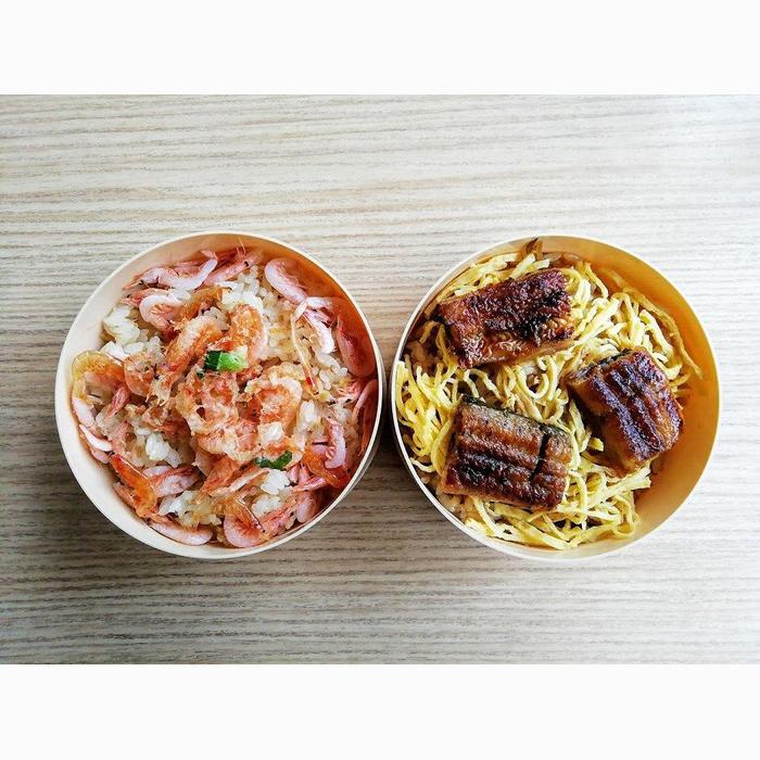 【ふるさと納税】「蒲原の味処　よし川」わっぱ飯セット（うなぎめし・桜えびめし 各200g×1）