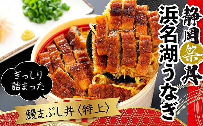 市場 ふるさと納税 鰻まぶし丼 静岡祭丼 300g×6食セット 特上