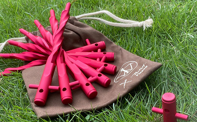 ふるさと納税 技術者腕で心の平和 強固を保持渦外見野宿所用ジュラルミンペグ 共産主義8脚本揃い 雑貨 日曜日備品 キャンプ用品 Residenza Latorre Com