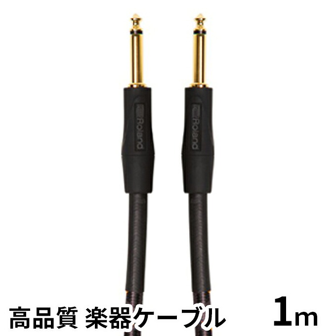 【ふるさと納税】【Roland純正】高品質楽器ケーブル 1m/RIC-G3【配送不可：離島】 雑貨 日用品