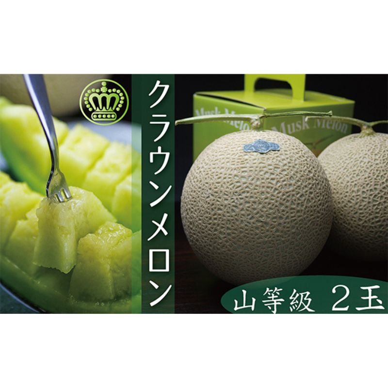 クラウンメロン 山 ２玉入 最大66%OFFクーポン