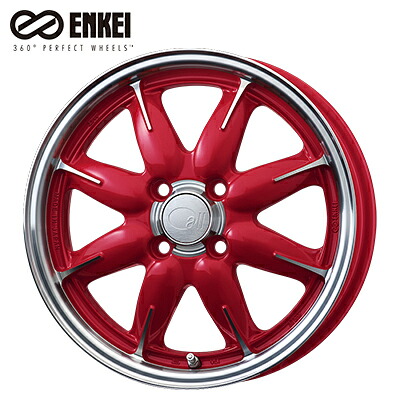 【ふるさと納税】ENKEIアルミホイール“all one”Candy Red【配送不可:離島】 雑貨 日用品