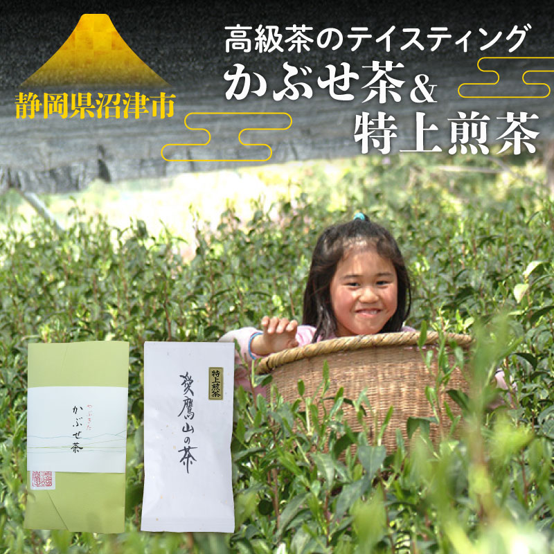 【ふるさと納税】 高級茶 テイスティング 日本茶 緑茶 煎茶 かぶせ茶 特上煎茶 飲み比べ 静岡茶 お茶 贈り物 贈答用 プレゼント ギフト 飲料 名産品 特産品 地域産品 沼津市 静岡県