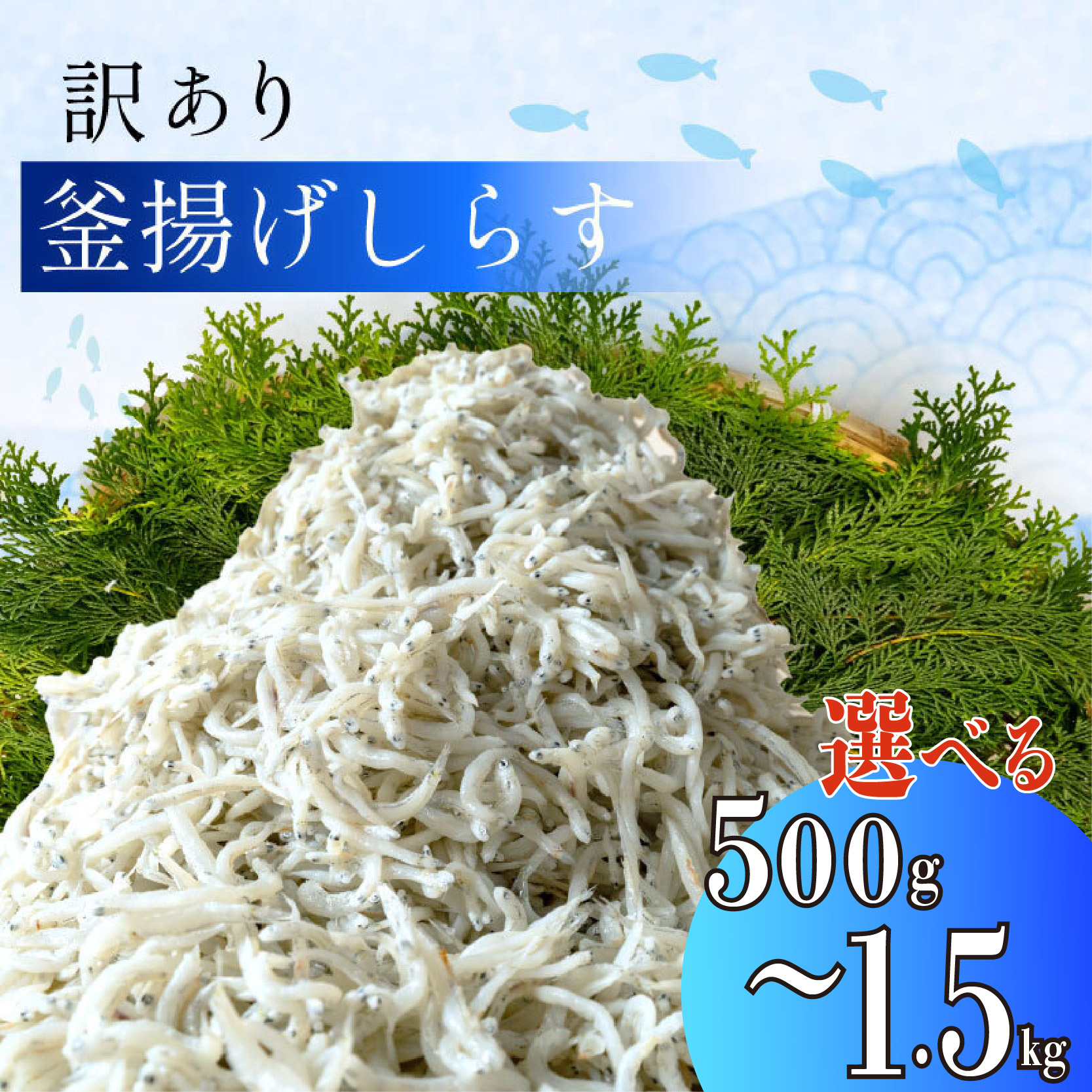 楽天市場】【ふるさと納税】 しらす 900g ツインパック30g✕30個