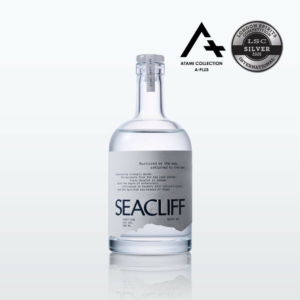 【ふるさと納税】SEACLIFF STANDARD CRAFT GIN 500ml | 熱海市 クラフトジン ジン お酒 アルコール シルバーメダル ロック カクテル おすすめ 人気 送料無料｜静岡県熱海市