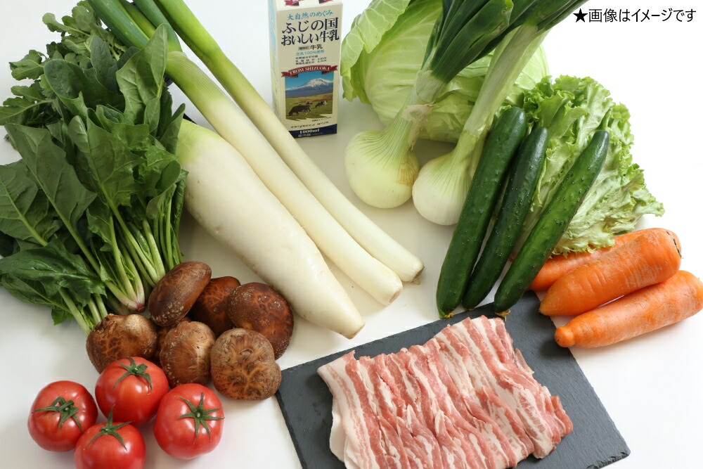 今だけ限定15%OFFクーポン発行中 ふるさと納税 野菜 セット 静岡県富士宮市 旬の野菜とお肉の詰め合わせ 人気ブラドン