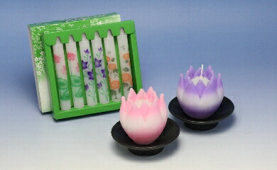 【ふるさと納税】蓮型・絵置き目ソクの仕掛ける 貨物輸送無料 静岡県 富士宮市