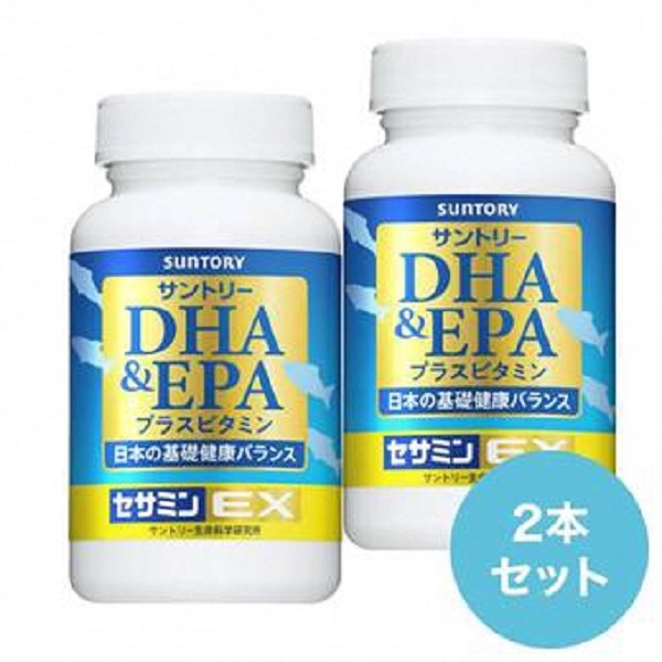 サントリー - 【新品未開封】サントリー・セサミンEX・2袋セット SUNTORY サントリー DHA EPA セサミンEX 2袋セット DHA、EPA