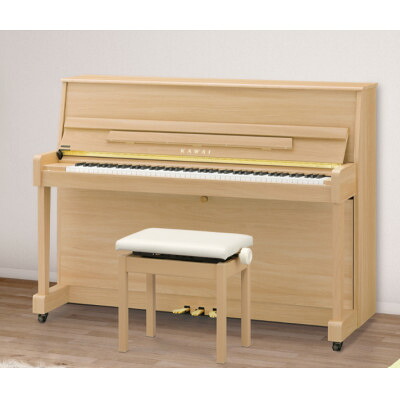 【ふるさと納税】【ピアノ】カワイ KAWAI の新品アップライトピアノNF-15(ライトオーク色)【配送不可地域：離島・沖縄県】【1651859】 760,000円