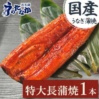 【ふるさと納税】浜名湖・うなぎのたなかの長蒲焼1本!ふっくら柔らか♪国産うなぎ長蒲焼※合計180g程度_ ウナギ 鰻 うなぎ かば焼き 蒲焼き 人気 美味しい 国産 浜名湖 産地直送 個包装 ギフト 贈答 専門店 【配送不可地域：離島】【1417602】
