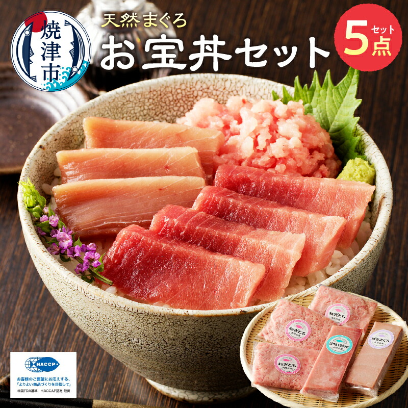 【ふるさと納税】 ネギトロ まぐろ 天然 鉢鮪 中トロ 赤身 柵 セット 詰合せ 魚 焼津 5点セット a14-047