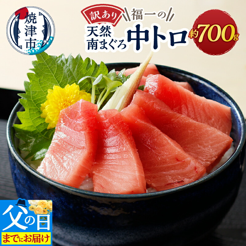 【ふるさと納税】 父の日対応 【発送時期が選べる】 訳あり まぐろ 刺身 中トロ 天然 ミナミマグロ 切り落とし 約700g 選べるお届け月 焼津 魚 冷凍 a10-1000