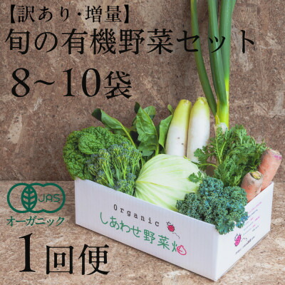 【ふるさと納税】しあわせ野菜畑のシェフMセット　(訳あり規格外の有機野菜を一部使用)【配送不可地域：離島・北海道・沖縄県・四国・九州】【1493512】