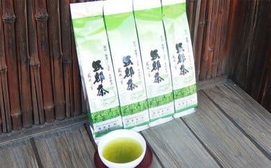 【ふるさと納税】 岡部茶 普段使い 深蒸し茶 200g 4本 セット 緑茶 お茶 煎茶 静岡茶 茶葉 ティータイム リラックス 健康 カテキン 贈り物 お取り寄せ 特産品 名産品 藤枝市 静岡県