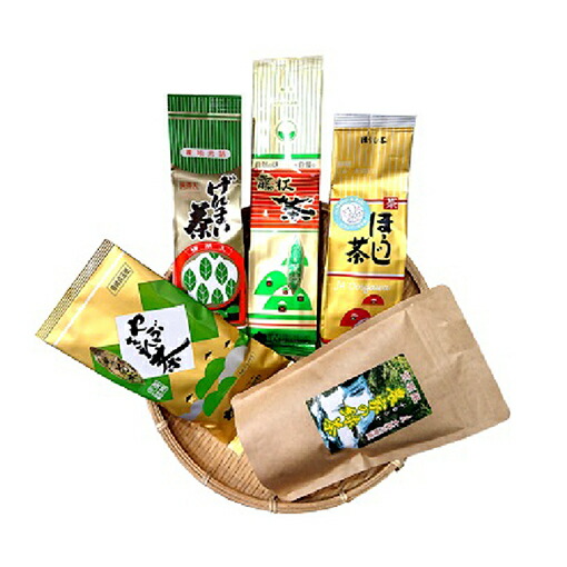 【ふるさと納税】 茶葉 詰合せ 5種 各 1袋 お茶 煎茶 玄米茶 ほうじ茶 飲み比べ 静岡県 ギフト セット 日本茶 緑茶 静岡茶 伝統 銘茶 和菓子 急須 茶道 カフェイン 旨味 渋み 香り 健康 リラックス カテキン 贈答用 プレゼント 父の日 母の日 敬老の日 藤枝市 静岡県