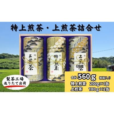 【ふるさと納税】深蒸し煎茶《特上煎茶[200g×1本]・上煎茶[200g×2本]》　お届け：2025年5月30日～2026年4月30日