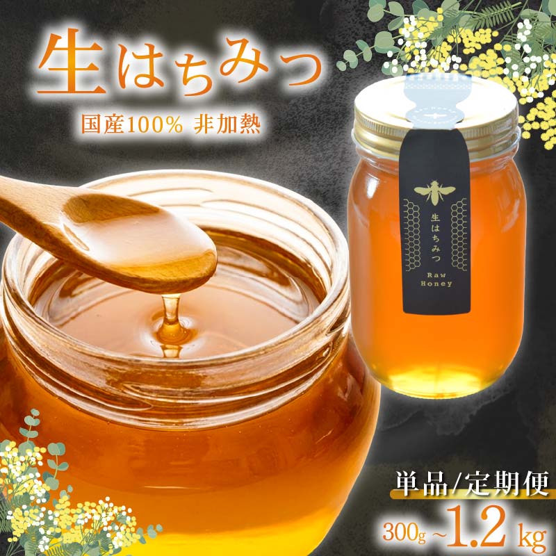 【ふるさと納税】 はちみつ 国産 非加熱 選べる 容量 回数 百花蜜 生はちみつ ハチミツ 蜂蜜 ハニー ローハニー お取り寄せ お土産 発酵食品 セット 定期便 下田みつばちのローハニー 静岡 伊豆 下田産 送料無料｜静岡県下田市