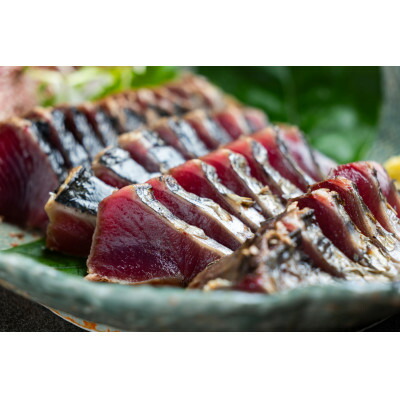 【ふるさと納税】【漁師特製】kiwami水産のカツオ極藁燻し1節×2本【配送不可地域：離島】【1499172】