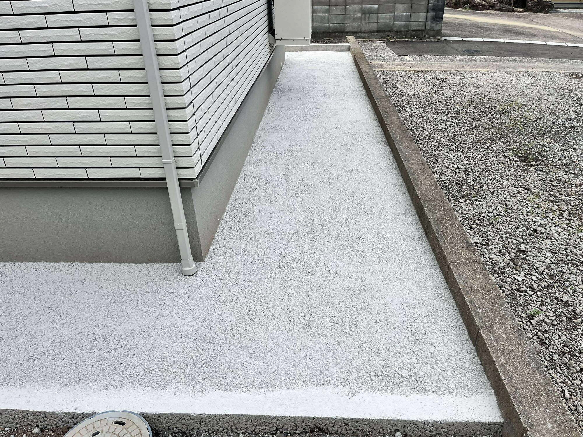 【ふるさと納税】雑草・水たまり対策コンクリート「オワコン・・」30ｍ×30ｍ／伊豆の国 静岡 静岡県