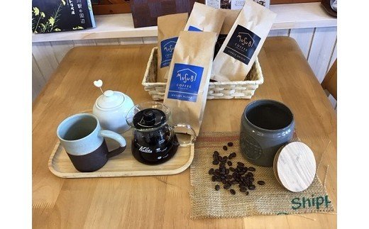 【ふるさと納税】 MUSUBI COFFEE お試しセット ＜粉＞ 厳選豆 直火焙煎 中煎り 香り高い 新鮮 豆 粉 珈琲 珈琲豆 ギフト お歳暮 挽き方