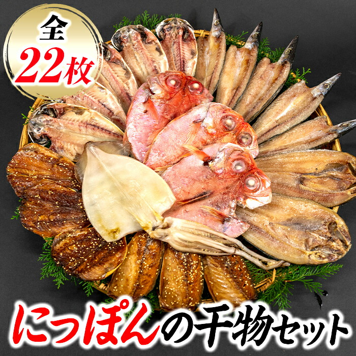 【ふるさと納税】 ひもの 金目 鯖 あじ いか 国産 ギフト 御中元 御歳暮 伊豆 藤文の「にっぽんの干物セット」