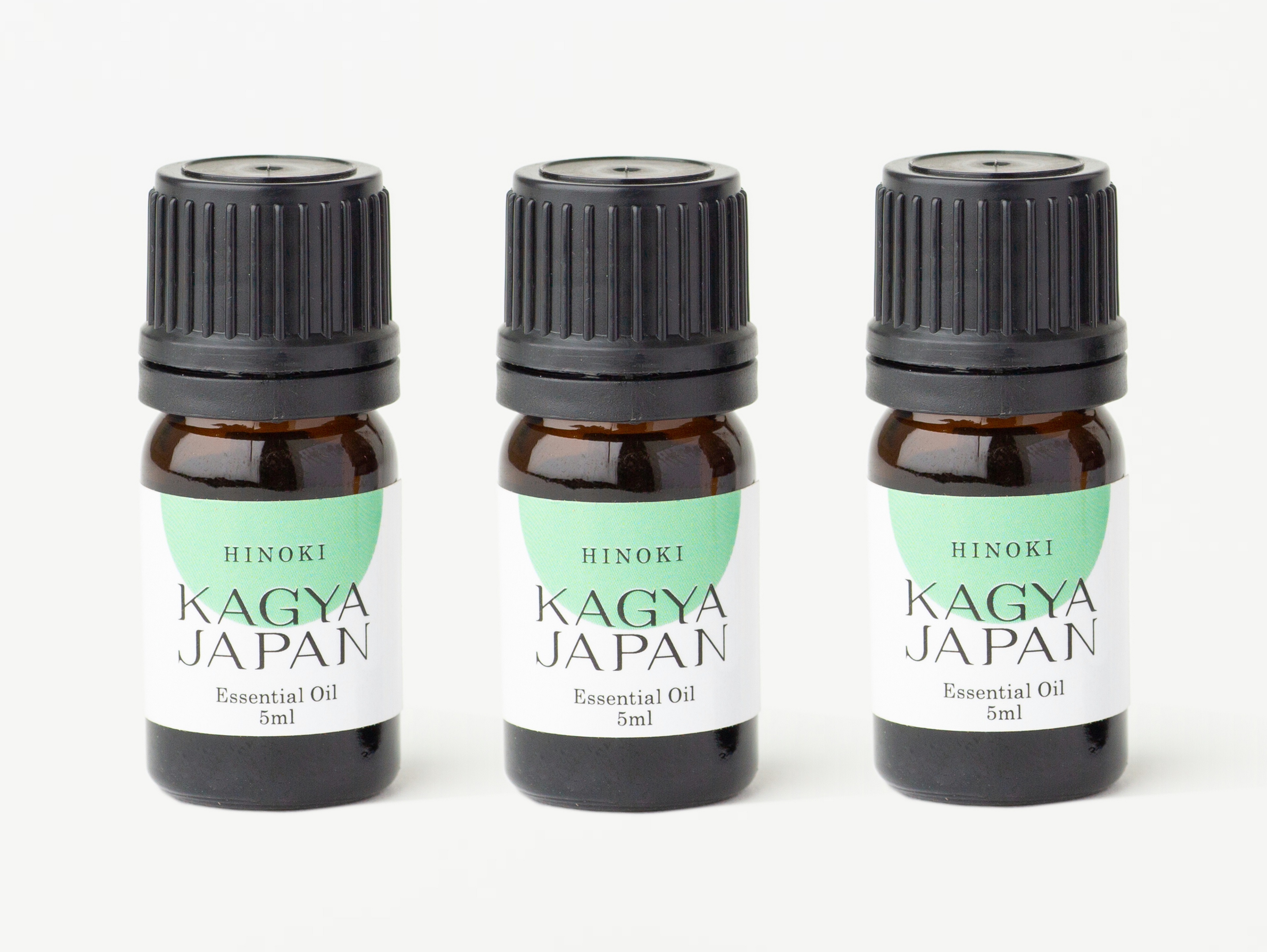 【ふるさと納税】KAGYA JAPAN エッセンシャルオイル【HINOKI】（5ml×３本仕かける）