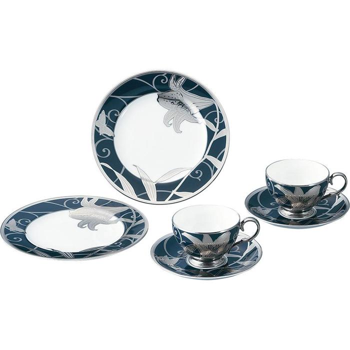 楽天市場】【ふるさと納税】ノリタケ「花金彩百合」ティータイムペア