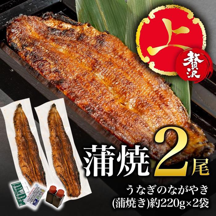 【ふるさと納税】【贅沢・上】蒲焼・2尾