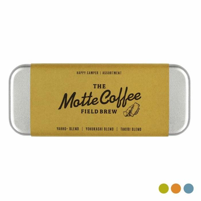 【ふるさと納税】外専用コーヒー スティック Motte Coffee 6本 パウダー デカフェ 持ち運び ハピキャン キャンプ キャンパー アウトドア 登山 たき火 イニック インスタントを超える味