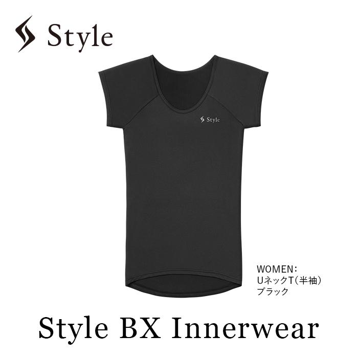 【ふるさと納税】【WOMEN ブラック】Style BX Innerwear | 姿勢サポート インナーウェア 機能性 快適 着心地 人気 おすすめ 姿勢矯正 下着 ウェア 健康 サポート スポーツ 送料無料 名古屋市