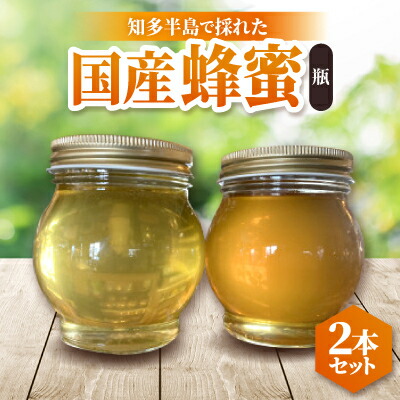 【ふるさと納税】国産蜂蜜2本セット(瓶)【1354073】