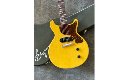 【ふるさと納税】【Bizen Works】BURNED DC Jr. | 楽器 弦楽器 ギター 音楽 演奏 サウンド ビンテージ ヴィンテージ ハイクラス|愛知県春日井市