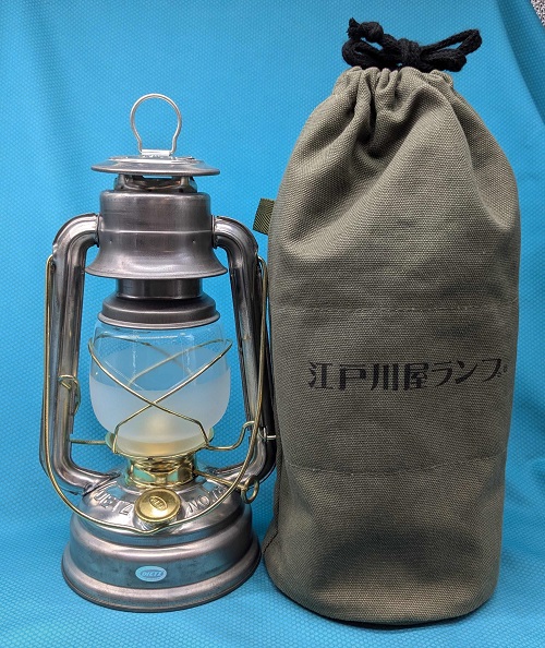 【ふるさと納税】DIETZ78クリアーGT(サンドブラストハーフホヤ)とランタンバックセット　キャンプ　アウトドア　キャンプ用品　ランプ　ライト　おしゃれ　かっこいい　DIETZ　デイツ　灯油　明るい　本格　持ち運びやすい　オリジナルカラー