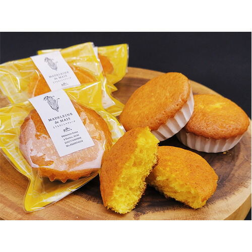 【ふるさと納税】 とうもろこしマドレーヌ ／ 焼菓子 国産 スイートコーン 送料無料 愛知県 No.164