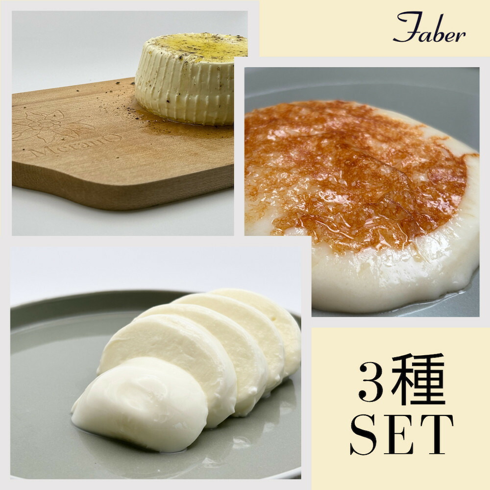 【ふるさと納税】＜定期便6回＞【MOFコンテスト金賞受賞】ファーベル3種のチーズセット | 豊田市 チーズ 手作り モッツアレラ 人気 おすすめ 送料無料 42,900円