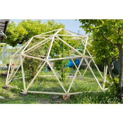 【ふるさと納税】GEODESICSの宙ジョインDIY セルフビルド ジオデシックドーム 国産 木製 ※合わせ目のみ【1406554】