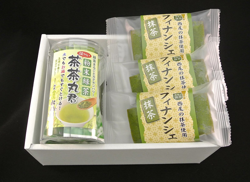 ふるさと納税 S028 松鶴園 お手軽 茶茶丸君 すいーつ セット 粉末緑茶 お茶 フィナンシェ 抹茶スイーツ 焼き菓子 洋菓子 おやつ 個包装 Salon Raquet De