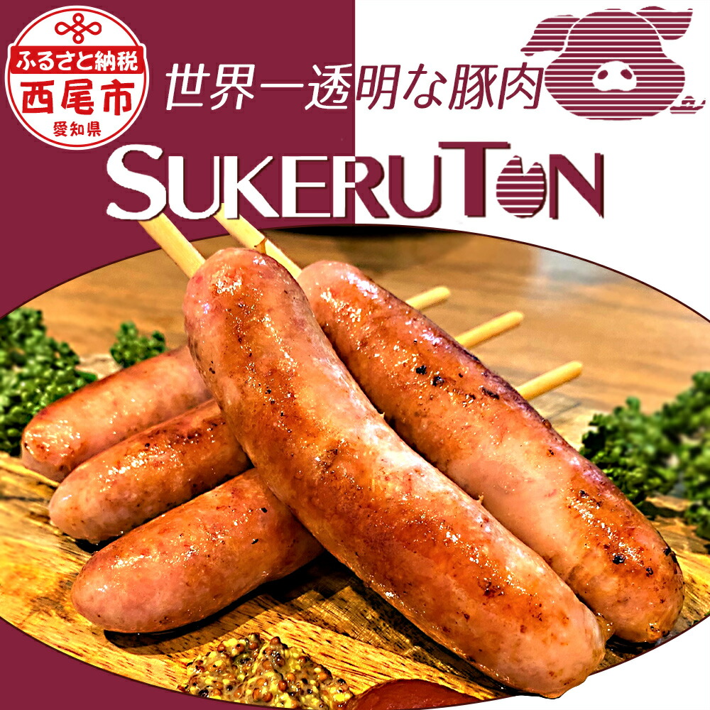 市場 ふるさと納税 A123 粗挽き スケルトン SUKERUTON 豚肉 国産 フランク×15本 冷凍便