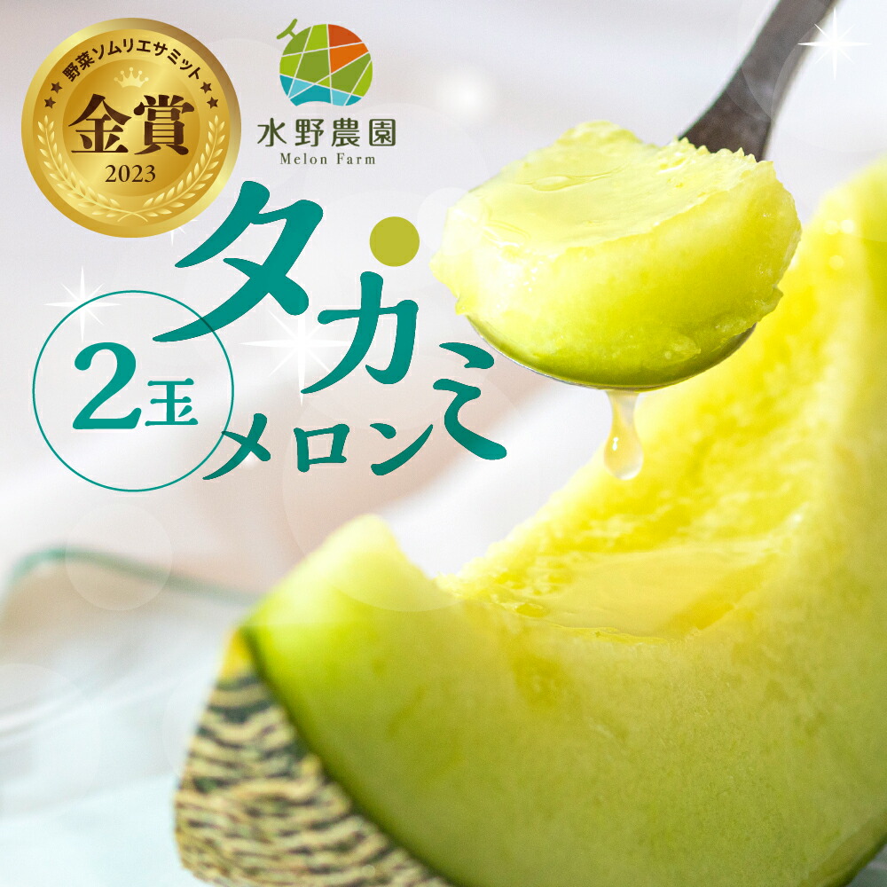 楽天市場】【ふるさと納税】 先行予約 タカミメロン 2玉 / 3〜5玉 5kg