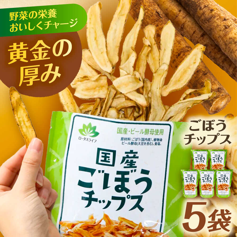 【ふるさと納税】ごぼうチップス 30g×5袋 野菜 チップス スナック 菓子 愛西市 / 清水食品株式会社[AEAJ006]