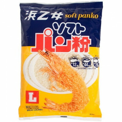 【ふるさと納税】浜乙女 6kg 荒目 ソフトパン粉 200g L (30個セット)【1627060】