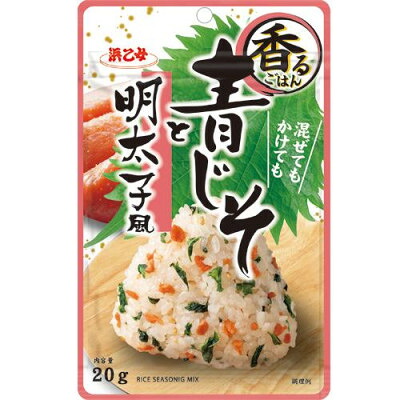【ふるさと納税】浜乙女 ふりかけ 混ぜ込み 香るごはん 青じそと明太子風 20g (10個セット)【1629561】｜愛知県弥富市 7,000円