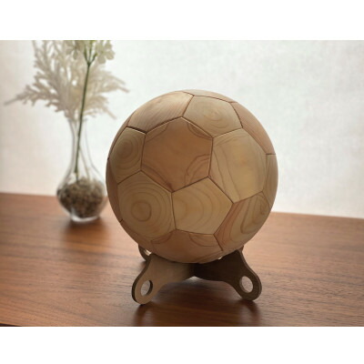 【ふるさと納税】木製サッカーボール(ヒノキ)【1294782】 74,250円