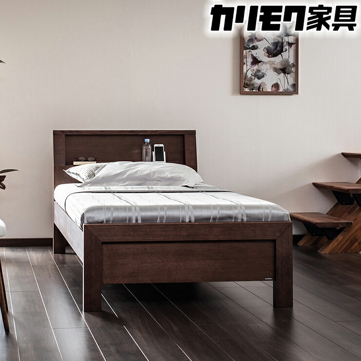 楽天市場】【ふるさと納税】[カリモク家具] シングルベッド NW21モデル 