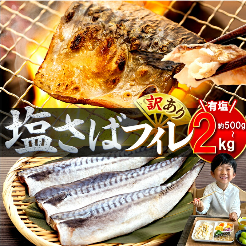 【ふるさと納税】 塩サバ フィレ 約500g ～ 2kg サバ 簡単調理 さば 理由あり 訳あり ふるさと納税さば  サバ 規格外 不揃い 魚 切り身 おかず 惣菜 大容量 人気 おすすめ 海鮮 魚介類 魚 健康 ダイエット お手軽 夕食 ご飯に合う 米に合う 切身 愛知県 南知多町お子さん