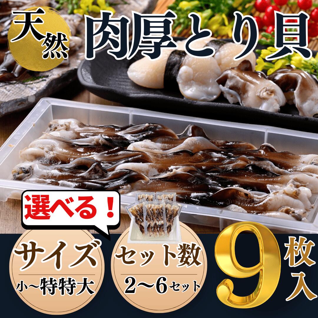【ふるさと納税】 サイズ・容量 選べる 天然 肉厚 とり貝お刺身 【9枚入り】 岬だより ( 新鮮 冷凍 とり貝 刺し身 トリガイ さしみ 愛知県 南知多町 ふるさと納税貝 ふるさと納税とり貝 ふるさと納税刺身 ふるさと納税お刺身 【配送不可地域：北海道、沖縄、離島】