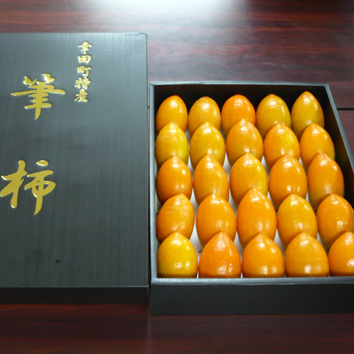 【ふるさと納税】幸田町特産「筆柿」3kg 化粧箱入り ふでがき カキ かき 柿 フルーツ 果物 ギフト ※2026年9月下旬から10月下旬頃に順次発送予定※